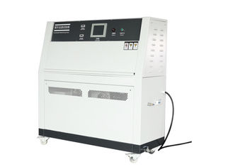 เครื่องวัดสภาพอากาศ UV เร่งสีขาว / เครื่องทดสอบอายุ UV 220V