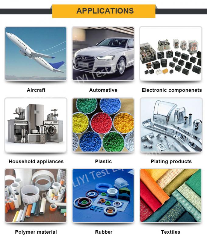 ผลิตภัณฑ์ความคงทนต่อ UV เร่งผุการทดสอบอุปกรณ์กับโคมไฟอัลตราไวโอเลต 3