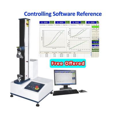 Liyi Digital Electric Single Column Tensile Testing Machine with 10kn Tensile Strength ±0.5% Accuracy and 800W Power