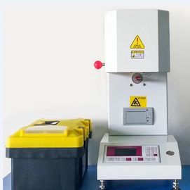 ASTM D1238 เครื่องทดสอบการไหลละลายของดัชนี / การทดสอบดัชนีการไหลละลายของพอลิเมอร์พลาสติกการทดสอบการไหลของละลาย