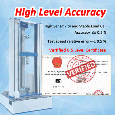 LIYI 5 Ton Universal Testing Machine with ±0.5% Accuracy and 850mm Stroke for Tensile Strength Testing