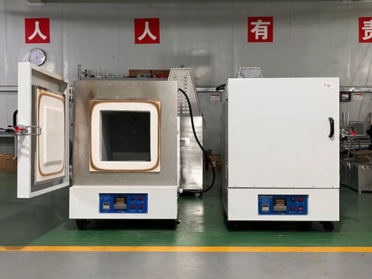 Liyi 1000 องศา 1200 / 1500 เตาเผาแบบมัฟเฟิลอุตสาหกรรมในห้องปฏิบัติการอบชุบด้วยความร้อนไฟฟ้าอุณหภูมิสูง ราคา