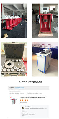 เครื่องทดสอบการซึมผ่านอากาศของผ้าดิจิทัล Liyi Laboratory